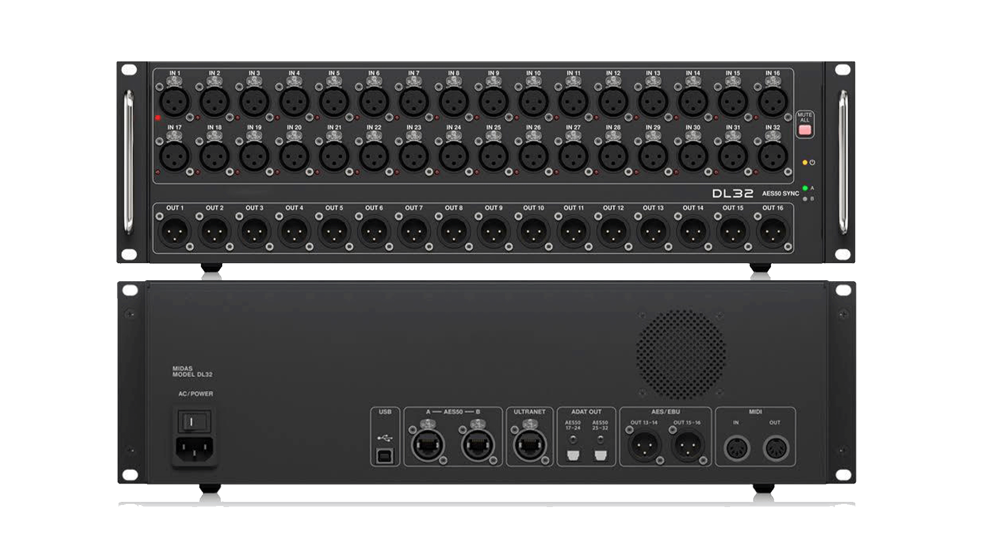 Midas DL32 Stage Box